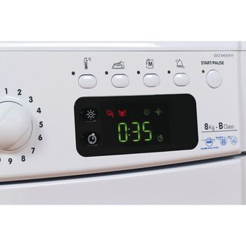 Indesit-Dryer-IDCE-8450-B-H--UK--White-Control-panel