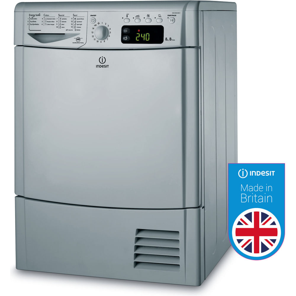 Freestanding Tumble Dryer Indesit IDCE 8450 BS H (UK) - IDCE 8450 BS H (UK)