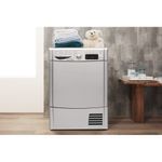 Indesit-Dryer-IDCE-8450-BS-H--UK--Silver-Lifestyle-frontal