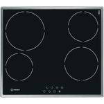 Indesit HOB VRB 640 X Inox Radiant vitroceramic Frontal