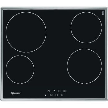 Indesit HOB VRB 640 X Inox Radiant vitroceramic Frontal