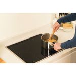 Indesit HOB VRB 640 X Inox Radiant vitroceramic Lifestyle people