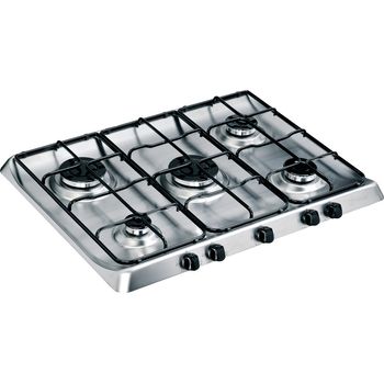 Indesit HOB PIM 750 AS (IX) Inox GAS Perspective