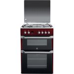 Indesit-Double-Cooker-ID60G2-R--UK-Red-A--Enamelled-Sheetmetal-Frontal
