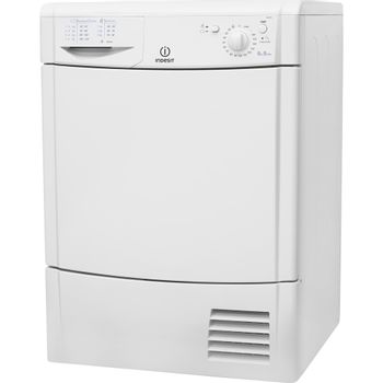 Indesit-Dryer-IDC-8T3-B--UK--White-Perspective