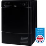 Indesit-Dryer-IDC-8T3-B-K--UK--Black-Perspective