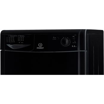 Indesit-Dryer-IDC-8T3-B-K--UK--Black-Control_Panel