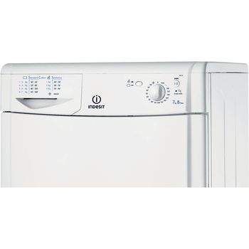Indesit-Dryer-IDC-75-B--UK--White-Control-panel
