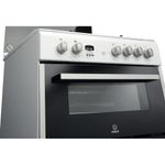 Indesit Double Cooker DD60G2CG(W)/UK White A+ Enamelled Sheetmetal Lifestyle control panel