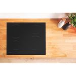 Indesit HOB VIS 640 C Black Induction vitroceramic Lifestyle frontal