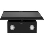 Indesit HOOD Built-in IHVP 6.6 LM K Black Wall-mounted Mechanical Frontal