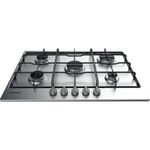 Indesit HOB THA 752 IX/I Inox GAS Frontal top down