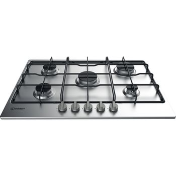 Indesit HOB THA 752 IX/I Inox GAS Frontal top down