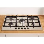 Indesit HOB THP 751 W/IX/I Inox GAS Lifestyle frontal