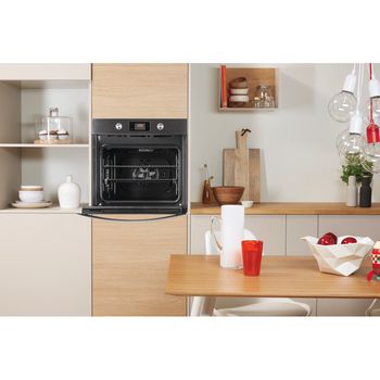 Indesit OVEN Built-in KFW 3841 JH IX UK Electric A+ Lifestyle frontal open