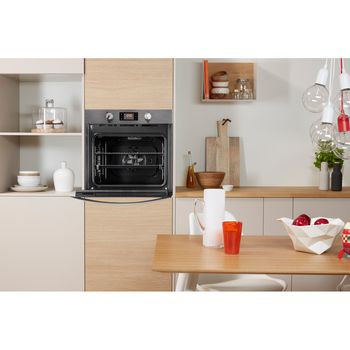 Indesit OVEN Built-in IFW 3841 P IX UK Electric A+ Lifestyle frontal open