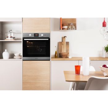 Indesit OVEN Built-in IFW 65Y0 IX UK Electric A Lifestyle frontal