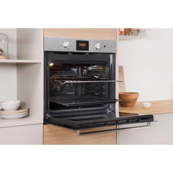 Indesit OVEN Built-in IFW 65Y0 IX UK Electric A Lifestyle perspective open