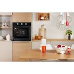 Indesit OVEN Built-in IFW 6330 BL UK Electric A Lifestyle frontal open