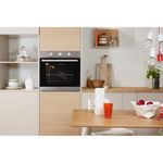 Horno eléctrico - IFW 6230 WH UK - Indesit - empotrable / con 1