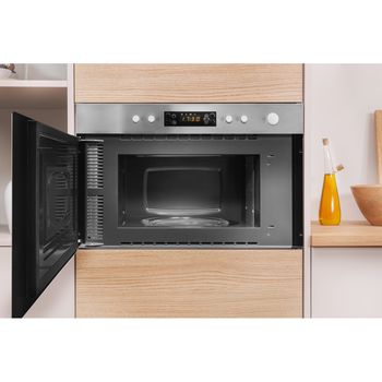 Indesit-Microwave-Built-in-MWI-5213-IX-UK-Stainless-steel-Electronic-22-MW-Grill-function-750-Lifestyle-frontal-open
