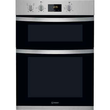 Indesit-Double-oven-KDD-3340-IX-Inox-A-Frontal