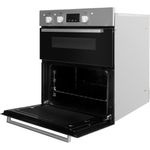 Indesit Double oven IDU 6340 IX Inox B Perspective open