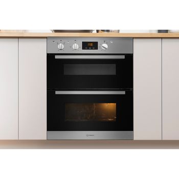 Indesit Double oven IDU 6340 IX Inox B Lifestyle frontal