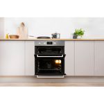 Indesit Double oven IDU 6340 IX Inox B Lifestyle frontal open