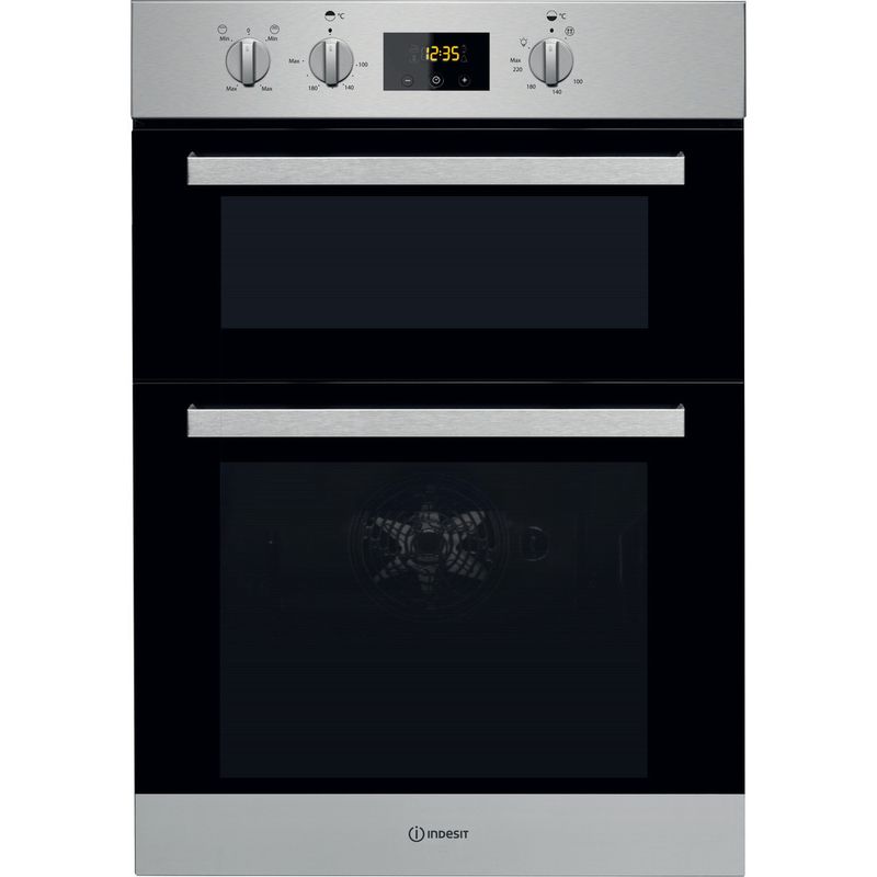Indesit-Double-oven-IDD-6340-IX-Inox-A-Frontal