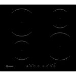 Indesit HOB VIA 640.1 C Black Induction vitroceramic Frontal