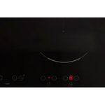 Indesit HOB VID 641 B C Black Induction vitroceramic Control panel