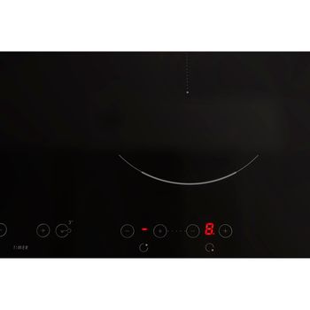 Indesit HOB VID 641 B C Black Induction vitroceramic Control panel