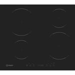 Indesit HOB VIS 640 C Black Induction vitroceramic Frontal