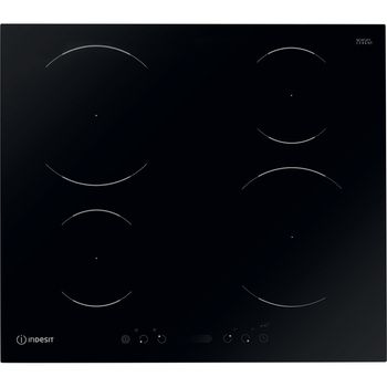 Indesit HOB VIA 640 CW White Induction vitroceramic Frontal