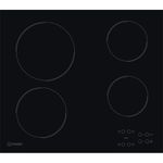 Indesit HOB RI 161 C Black Radiant vitroceramic Frontal