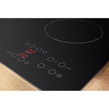 Indesit HOB RI 161 C Black Radiant vitroceramic Lifestyle control panel