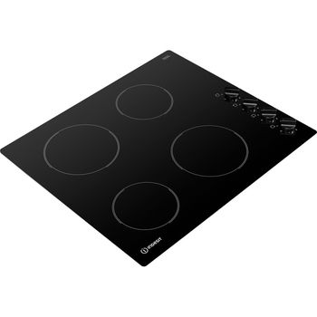 Indesit HOB RI 860 C Black Radiant vitroceramic Perspective