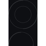 Indesit HOB RI 261 X Black Radiant vitroceramic Heating element