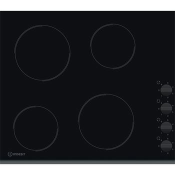 Indesit HOB RI 861 X Black Radiant vitroceramic Frontal