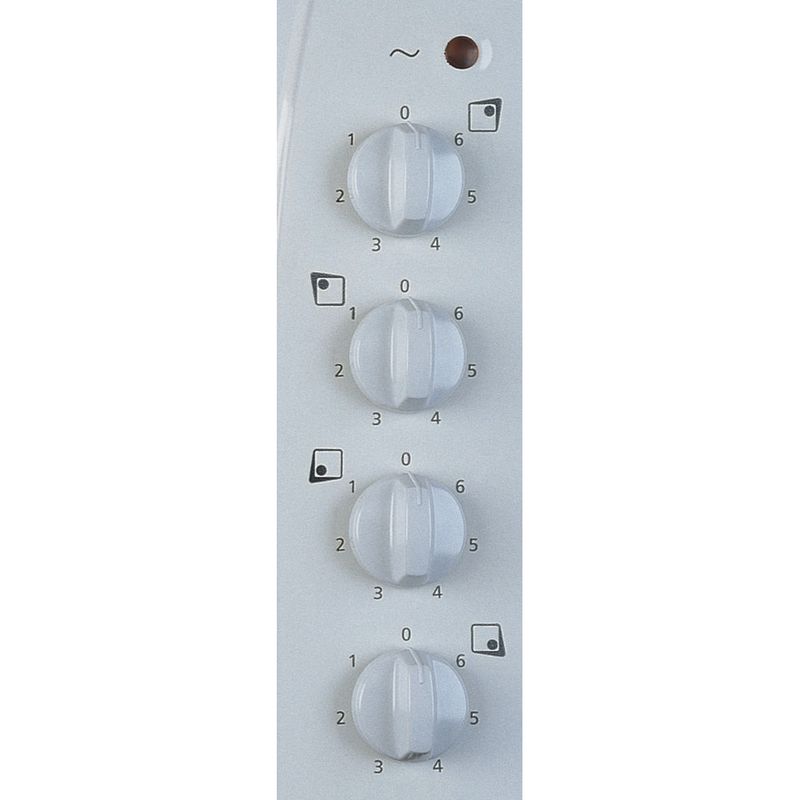Indesit-HOB-TI-60-W-White-Solid-Plate-Control-panel