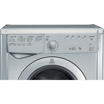 Indesit-Dryer-IDVL-75-BRS.9-UK-Silver-Control-panel
