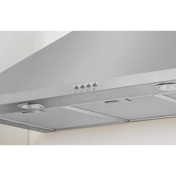 Indesit HOOD Built-in IHPC 9.5 LM X Inox Wall-mounted Mechanical Lifestyle control panel