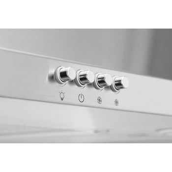 Indesit HOOD Built-in IHPC 9.5 LM X Inox Wall-mounted Mechanical Control panel