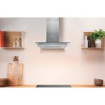 Indesit HOOD Built-in IHF 6.5 LM X Inox Wall-mounted Mechanical Lifestyle frontal