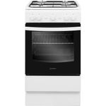 Indesit Cooker IS5G1KMW/U White GAS Frontal