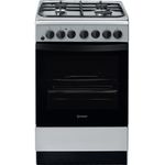 Indesit Cooker IS5G4PHSS/UK Inox GAS Frontal