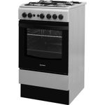 Indesit-Cooker-IS5G1PMSS-UK-Silver-painted-GAS-Perspective