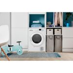 Indesit Dryer YT M10 71 R UK White Lifestyle frontal