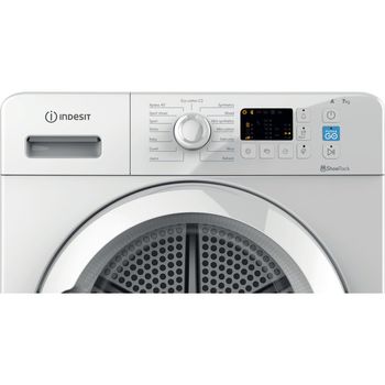 Indesit Dryer YT M10 71 R UK White Control panel